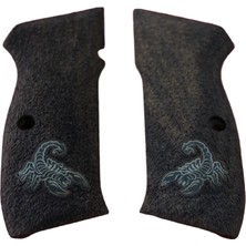 Cz 75  (16\'lı Çek) Kabzesi Ahşap Model 37