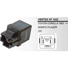 Universal 12V Flaşör Toyota Corolla 1993-> Soketlı