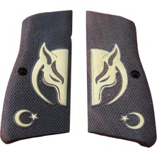Browning Brownıng 9mm Kabzesi Ahşap Model 93