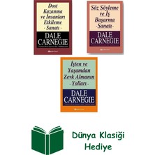 Epsilon Yayınevi Dale Carnegie 3 Kitap Seti + Dünya Klasiği Hediye