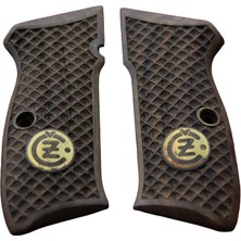Cz 75  (16\'lı Çek) Kabzesi Ahşap Model 75
