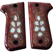 Unique Kapalı Fransız 10\'lusu Kabzesi Ahşap Model 5