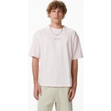 United4 Unıted4 Regular Fit Erkek Pembe T-Shirt