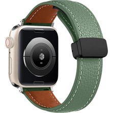 İlk El Grup    Watch 42MM KR414 Daks Deri Kordon - Koyu Yeşil
