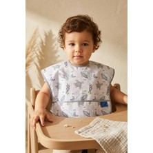 Hayat Store Marino Ocean Serisi Su Geçirmez Giydirilebilir Bebek Mama Önlüğü - Leke Tutmaz, Sıvı Geçirmez Cepli Blw Önlüğü 6-24 Ay