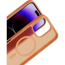 İlk El Grup    iPhone 16 Pro Jota Magsafe Kapak - Turuncu