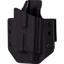 Canik Tp9 Sub Elıte Sol Kydex / Kadife Kaplı / Mat Siyah
