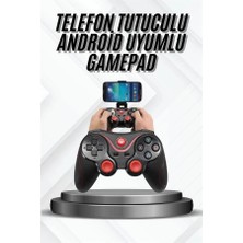 İlk El Grup  Yeni Nesil X3 Gamepad Android Uyumlu Telefon Tutucu Özellikli Joystick