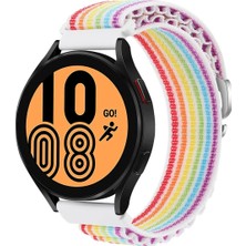 İlk El Grup   Watch 20MM KR410 Kumaş Kordon - Gökkuşağı