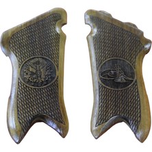 Makaralı Parabellum (Luger P08) Kabzesi Ahşap Model 1