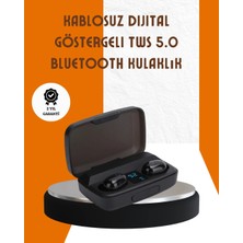İlk El Grup  Bluetooth V5.0 Parmak Dokunmatik Kontrol Kablosuz Kulaklık Şarj Kutulu Model