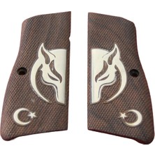 Browning Brownıng 9mm Kabzesi Ahşap Model 33