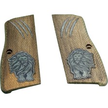 Browning Brownıng 9mm Kabzesi Ahşap Model 9