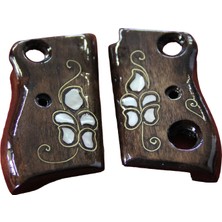 Beretta Beratta Çift Düğmeli Beratta Kabzesi Ahşap Model 15