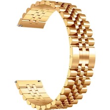 Forzacase Honor Watch 6 46MM ile Uyumlu Rolex Tasarım Metal Kordon Kayış - FC925