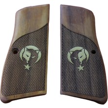 Browning Brownıng 9mm Kabzesi Ahşap Model 12