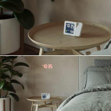 Braun Dijital Kablosuz Projeksiyonlu Çalar Saat, Orta Avrupa Saat Dilimi (Dcf) Için, Negatif LCD Ekranlı, Hızlı Ayar ve Alarm Bip Sesi, Siyah Renkte, Model BC15B-DCF.