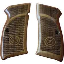 Cz 75  (16\'lı Çek) Kabzesi Ahşap Model 10