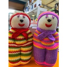 Cepx El Yapımı Örgüden Bebek Oyuncak 25CM
