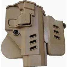 Bg Black Grips Taktik Polimer Kılıf  Bej / Sar 9 / Sağ