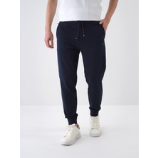Xint Erkek Lacivert Pamuk Dokulu Regular Fit Sweat Pantolon