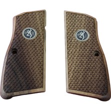 Browning Brownıng 9mm Kabzesi Ahşap Model 22