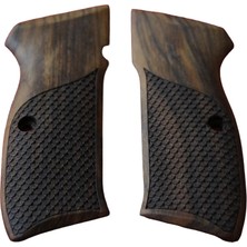 Cz 75  (16\'lı Çek) Kabzesi Ahşap Model 35