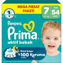 Maxi Trendy Aktif Bebek Mega Fırsat Paketi 7 Beden 54 Adet