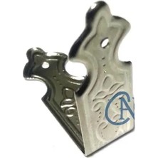 İlk El Grup Dekoratif Sandık, Kutu Kenarı, 11X32MM, Nikel, 1 Adet
