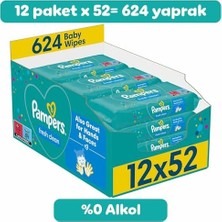 Maxi Trendy Fresh & Clean Islak Bebek Mendili (12 Paket = 624 Islak Mendil)