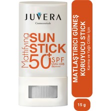 Juvera  Stick Güneş Koruyucu Krem Karma ve Yağlı Ciltler Için 50SPF Pa++++ 15 gr