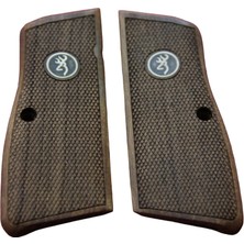 Browning Brownıng 9mm Kabzesi Ahşap Model 74