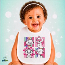Ghostbastır Design Marie Keten Bebek Mama Önlüğü – Yumuşak, Emici, Yıkanabilir, Özel Tasarım P128