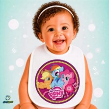 Ghostbastır Design Pony Keten Bebek Mama Önlüğü – Yumuşak, Emici, Yıkanabilir, Özel Tasarım P160