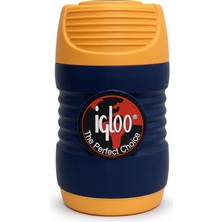 Cam Yemek Termosu - Isı Yalıtımlı - Igloo - 600 ml - Sarı/lacivert - 200385