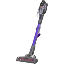 Black&Daker Black + Decker BDPSE1815P-QW 4'ü 1 Arada Kablosuz Pet Başlıklı Dikey Süpürge (18 V, Torbasız Yer ve El Süpürgesi, 2'si 1 Arada Aralık Başlığı, Şarj Cihazı ve Duvar Askısı)
