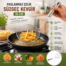 Ttt Metal Kevgir - Paslanmaz Çelik - 16 cm