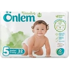 Maxi Trendy Önlem Botanika Bebek Bezi Ikili Jumbo Paket Junior 32 Adet