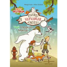 Maxi Trendy Sihirli Hayvanlar Okulu - Yeşil Yapışkanlı Mektup: Kolay Okuyorum