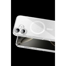 Herşey Trend Herşeytrend Onegif Apple Iphone 17 Sora Simli Magsafe Kapak - Beyaz
