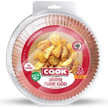 Maxi Trendy Airfryer Pişirme Kağıdı, Standart Boy, 16 Cm, 25 Adet