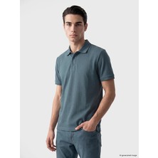 LC Waikiki Lcwaıkıkı Classic Petrol Polo Yaka Erkek Tişört