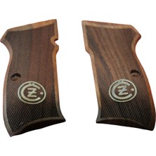 Cz 75  (16\'lı Çek) Kabzesi Ahşap Model 48