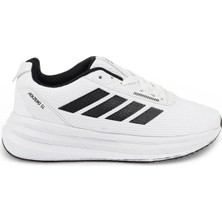 Trender Awidox Garson 543 Anorak Beyaz Siyah Kadın Sneaker AW02A543