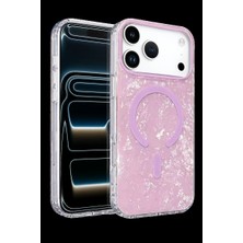 Herşey Trend Herşeytrend Onegif Apple Iphone 17 Pro Max Mila Dalgalı Magsafe Kapak - Lila