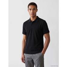 LC Waikiki Lcw Vision Siyah Polo Yaka Erkek Tişört