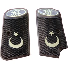 Browning Mod. 1910 (Kısa Belçika) 7,65 Kabzesi Ahşap Model 7