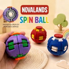 Spin Ball Stres Topu Çelik Rulmanlı 1. Kalite Basmalı Dönen Top