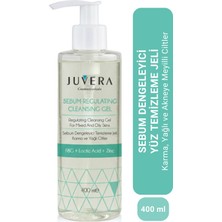 Juvera  Siyah Nokta Karşıtı Karma ve Yağlı Ciltler Için Yıkama Jeli - Sebum Regulating Gel 400 ml
