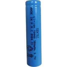 İlk El Grup Sertec 3.7V Li-Ion 10440 - 320 Mah 1c Şarjlı Pil